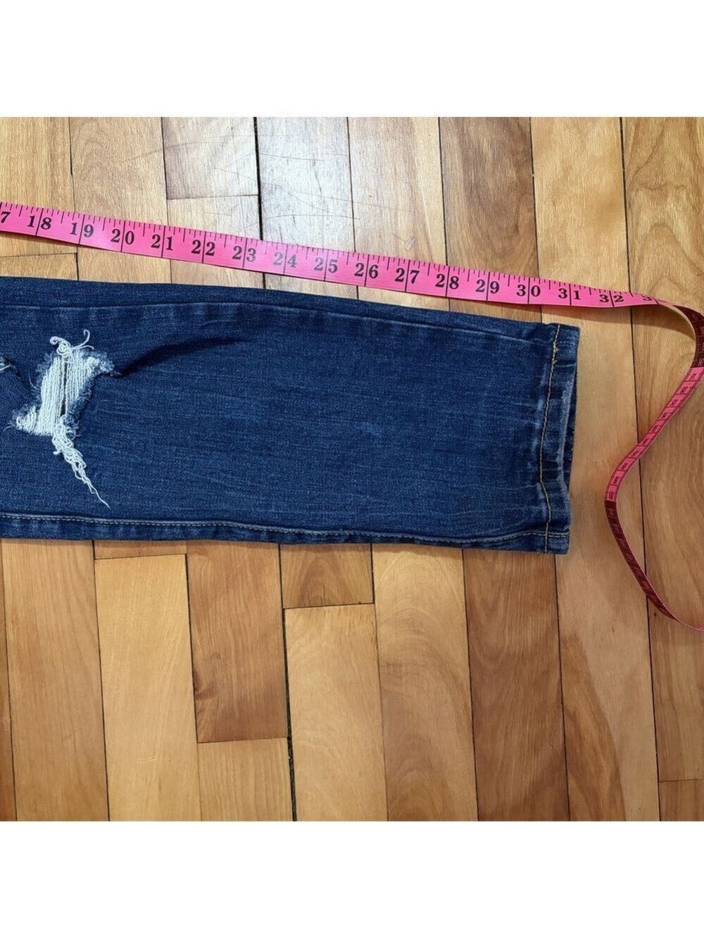 Absent Low Rise Jeans - Size 32 Tall/US 14T - Picture 6 of 9